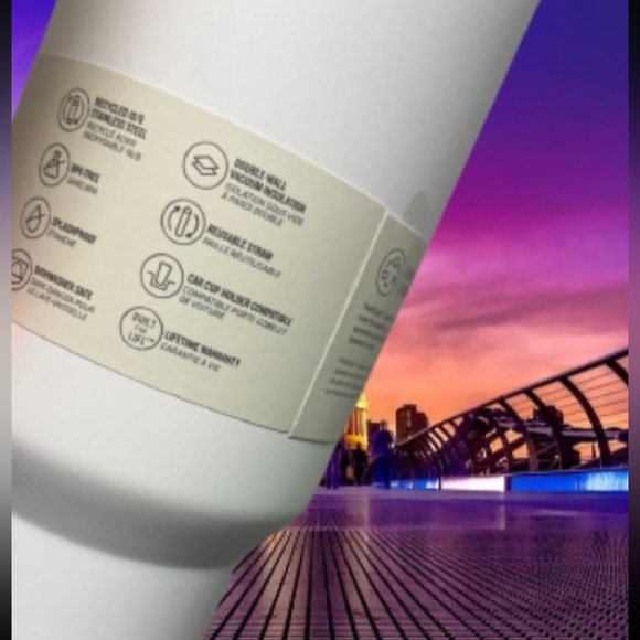 Stanley 40 oz. Quencher H20 FlowState Tumbler Spring Fling Collection Neon White - Picture 10 of 13